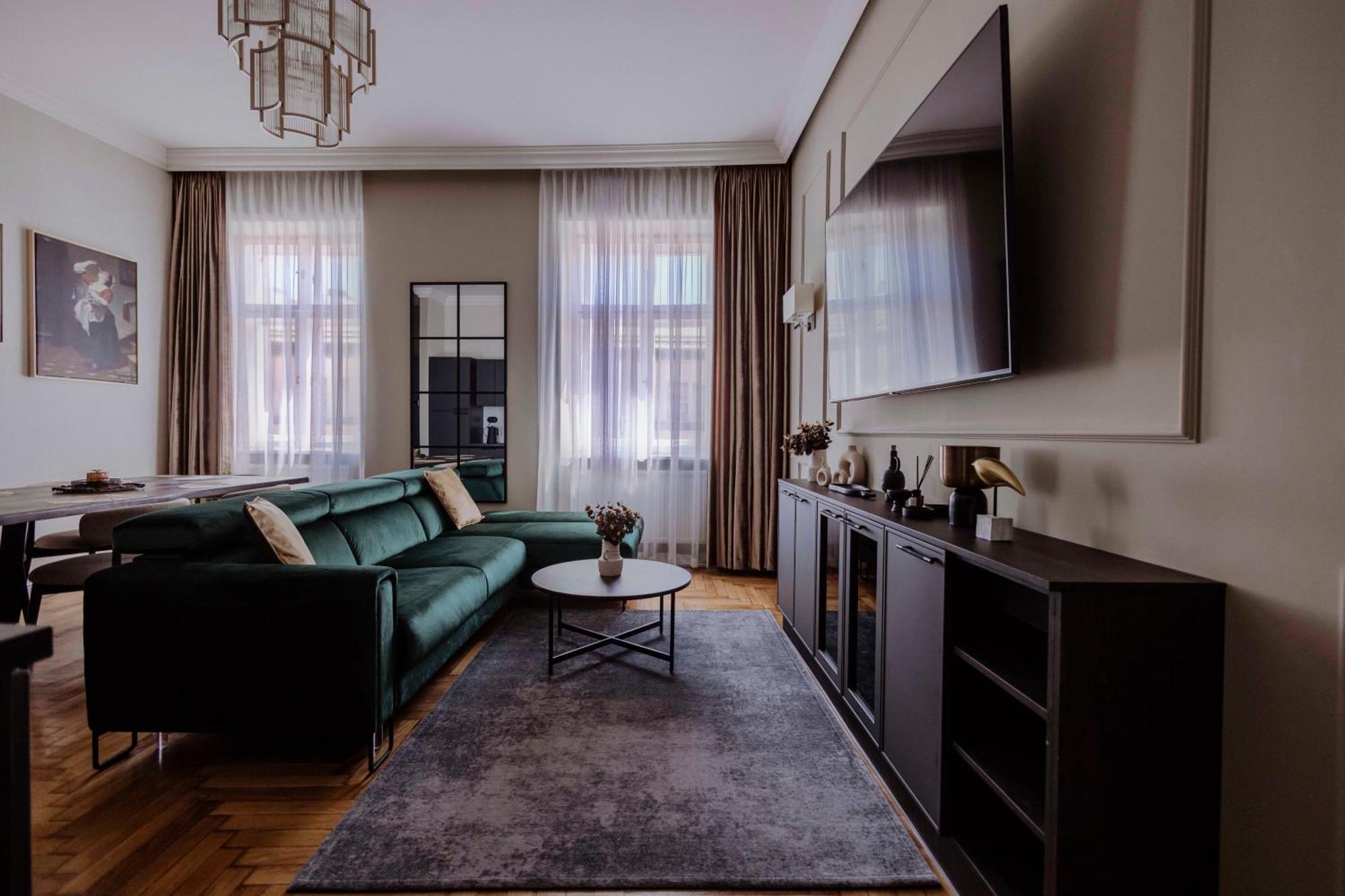 Crown Pearl - Wonderful Apartment, 110Scm, 4 Rooms Краків Екстер'єр фото